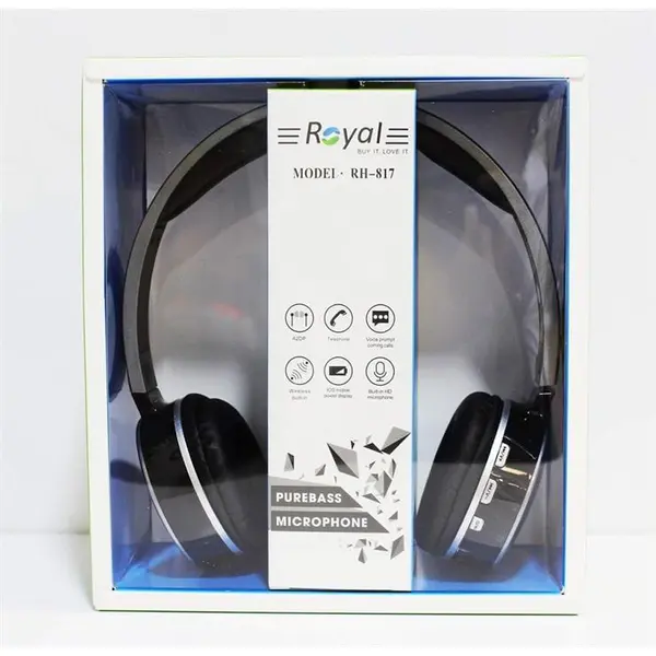هدفون بلوتوث رویال RH-817 - 3