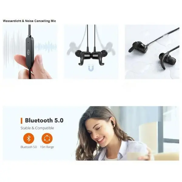 هدفون بی سیم تائوترانیکس مدل TT-BH076 - 4