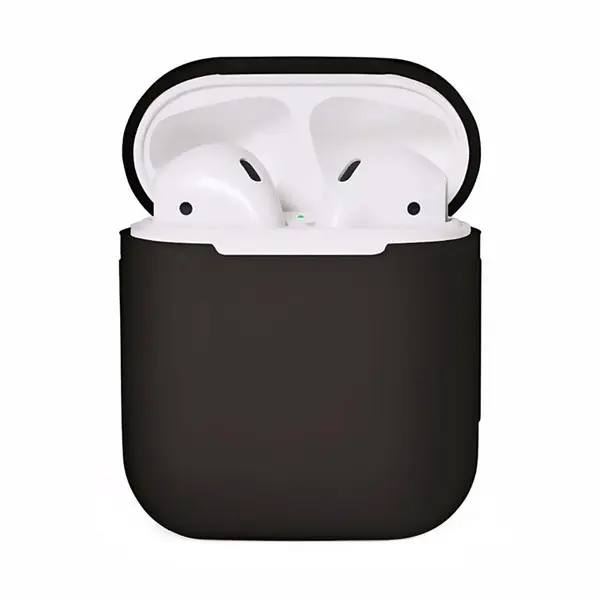 کاور محافظ سیلیکونی به همراه یک بند نگهدارنده مناسب برای کیس Apple AirPods - 5