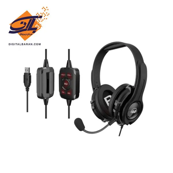 هدست مخصوص بازی مانستر مدل HEADSET GAMING MONSTER KNIGHT X300S