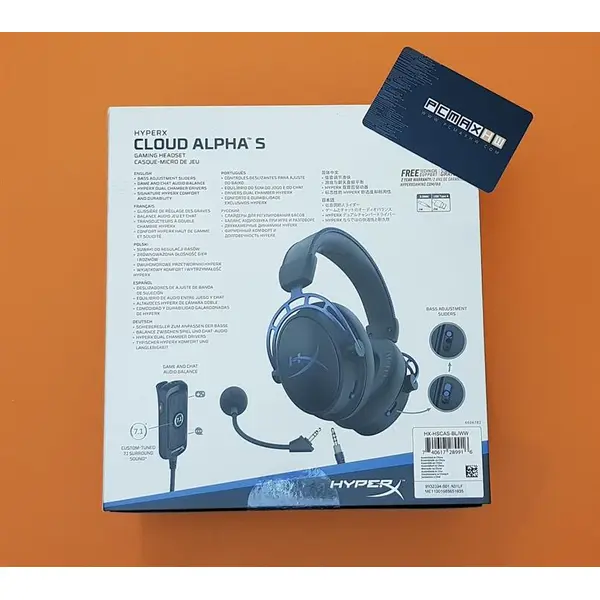 هدست گیمینگ هایپر ایکس Cloud Alpha S 7.1