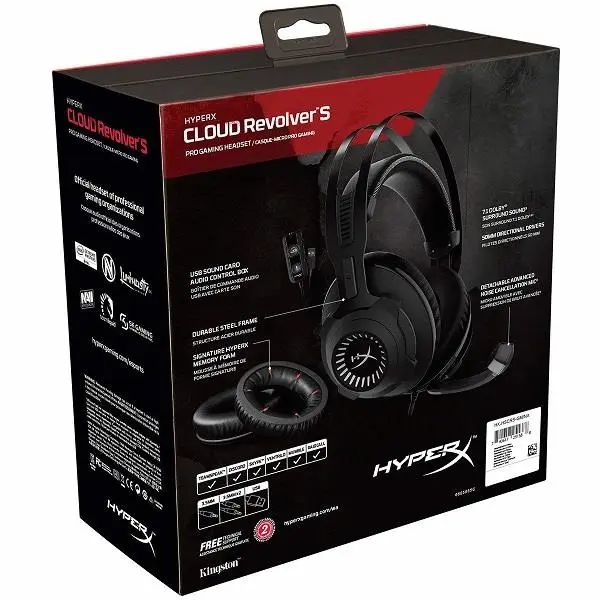 هدست گیمینگ کینگ استون HyperX Revolver S Pro