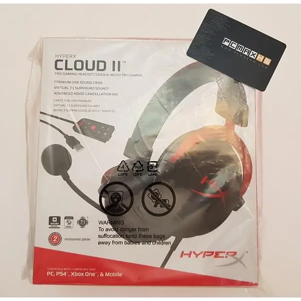 هدست گیمینگ hyperX Cloud II سیم دار