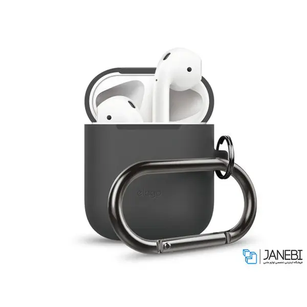 کاور محافظ سیلیکونی قلاب دار ایرپاد الاگو Elago Airpods Hang Case