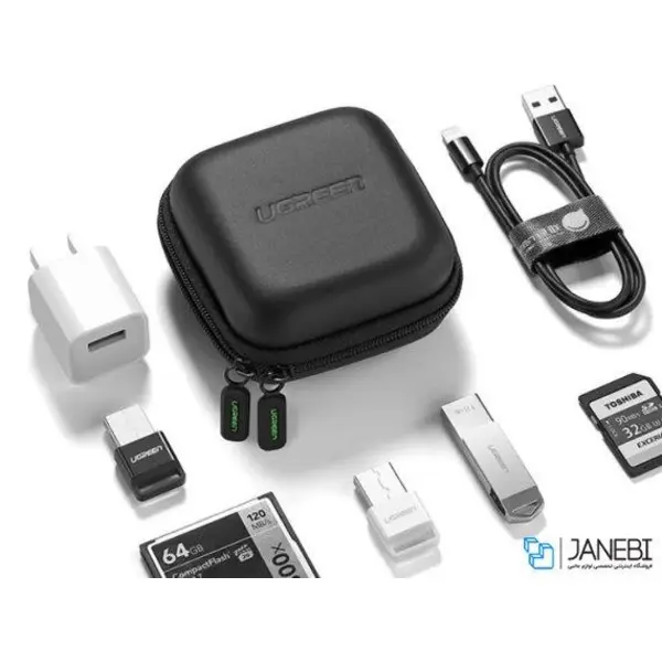 کیف محافظ و حمل هندزفری یوگرین Ugreen Earphone Case کیف محافظ و حمل هندزفری یوگرین Ugreen Earphone Case