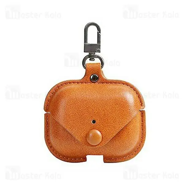 کاور محافظ چرم ایرپاد پرو کوتتسی Coteetci AP26 Apple Airpod Pro PU Case - 3