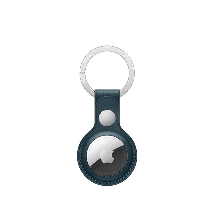 بند چرمی ایرتگ اپل AirTag Leather Key Ring