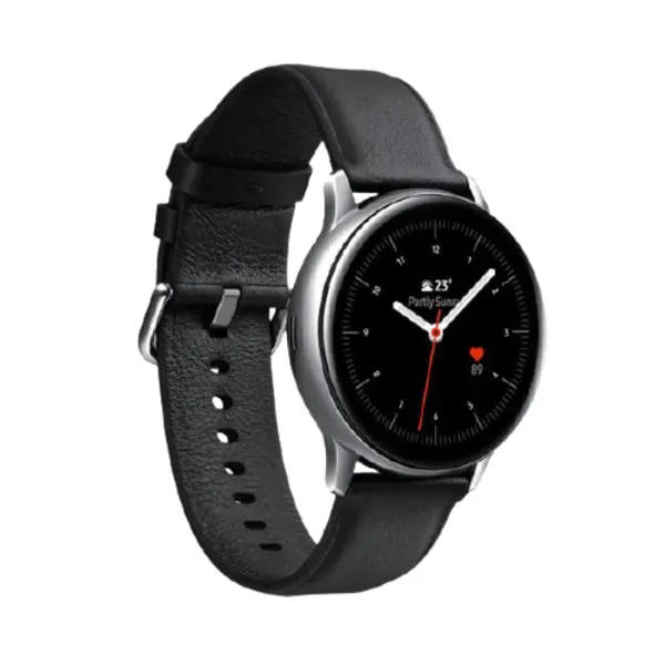 ساعت هوشمند سامسونگ بند چرم مدل Galaxy Watch Active2 40mm R830s Leatherband Smart