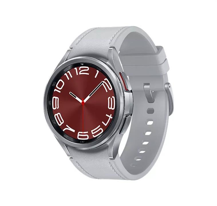 ساعت هوشمند سامسونگ Galaxy Watch 6 Classic 43mm SM-R950 نقره‌ای