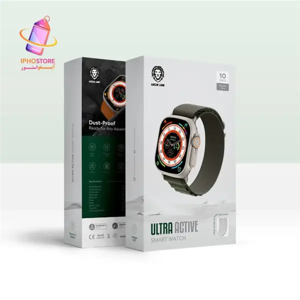 ساعت هوشمند طرح اپل واچ اولترا GNSW49-A نسخه ی 49 میلیمتری گرین لاین اولترا اکتیو Green Lion Ultra Active