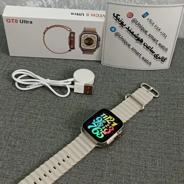 ساعت هوشمند طرح اپل مدل GT8 ultra
