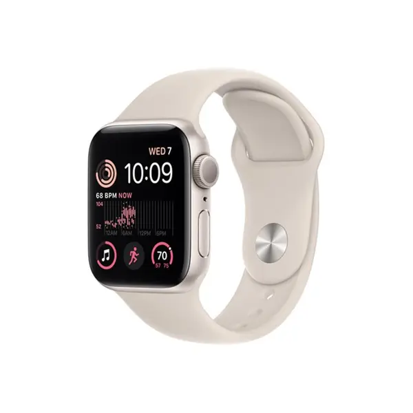 اپل واچ سری SE نسل 2 رنگ استارلایت مدل Apple Watch series SE 2 / 44mm Starlight