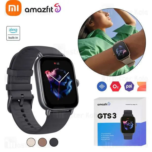 ساعت هوشمند شیائومی Xiaomi Amazfit GTS 3 - 4