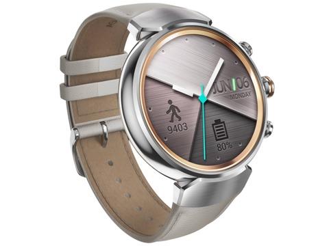 ساعت هوشمند ایسوس زن واچ 3 مدل WI503Q Rose Gold With Beige Leather Band