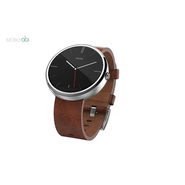 ساعت هوشمند موتورولا Moto 360 Brown Leather Band