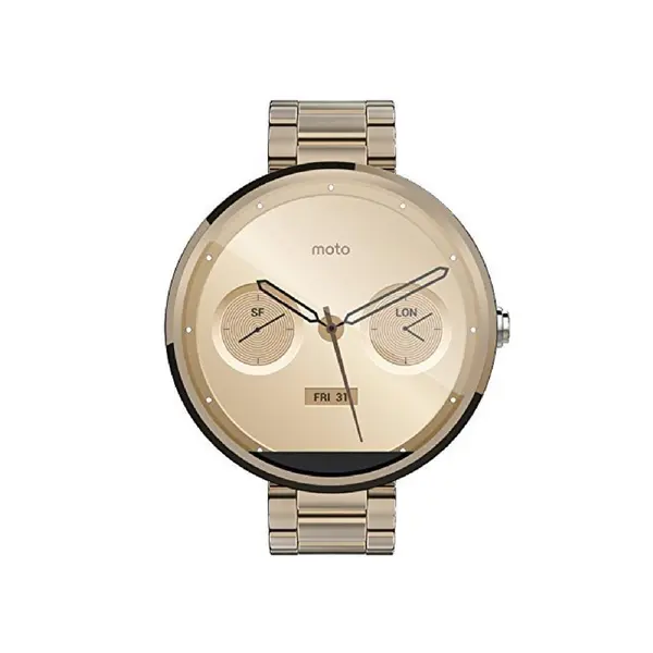 ساعت هوشمند موتورولا Moto 360 Rose Gold Metal 18mm Band