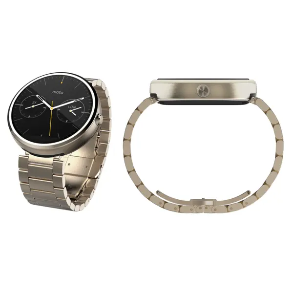 ساعت هوشمند موتورولا Moto 360 Rose Gold Metal 18mm Band