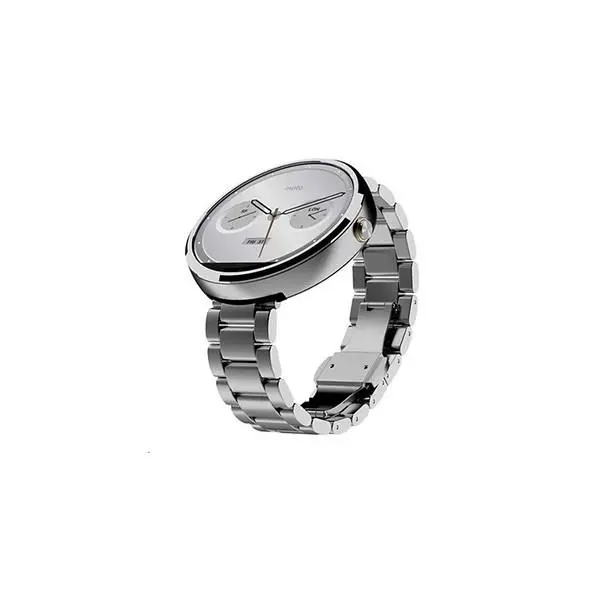 ساعت هوشمند موتورولا Moto 360 Silver Metal 18mm Band