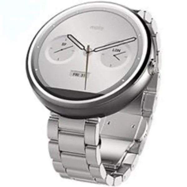 ساعت هوشمند موتورولا Moto 360 Silver Metal 18mm Band