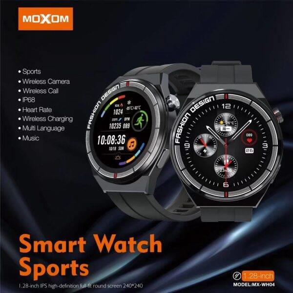 ساعت هوشمند موکسوم مدل MX-WH04 طرح گلکسی واچ