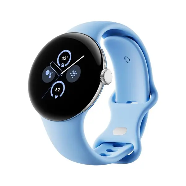 ساعت هوشمند گوگل مدل Pixel Watch 2 رنگ نقره ای با بند Bay سیلیکونی