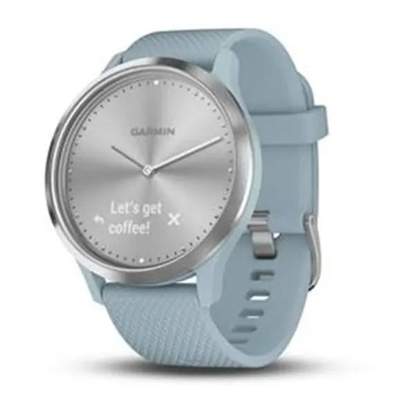 ساعت گارمین vivo move HR Sea Foam with Silver Hardware
