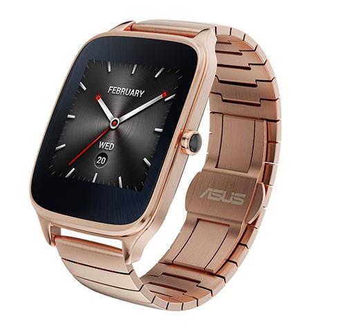 ساعت هوشمند ایسوس مدل Zenwatch 2 WI501Q Smart Watch New (HyperCharge Model) With Brown Rubber Band