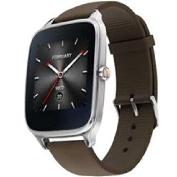 ساعت هوشمند ایسوس مدل Zenwatch 2 WI501Q Smart Watch New (HyperCharge Model) With Brown Rubber Band