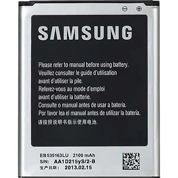باتری سامسونگ مدل EB535163LU برای گوشی i9082 Galaxy Grand Samsung EB535163LU Battery For i9082 Galaxy Grand - 5