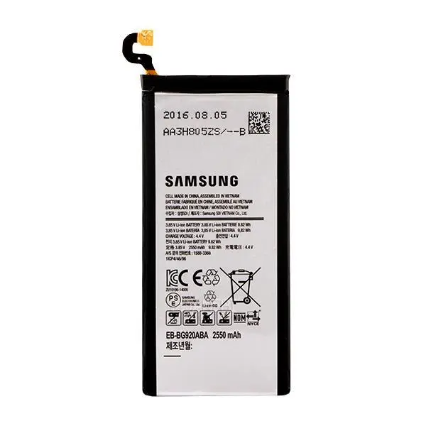 باتری سامسونگ مدل EB-BG920ABE ظرفیت 2550 میلی آمپرساعت مناسب برای گوشی موبایل Galaxy S6 Samsung Galaxy S6 EB-BG920ABE - 4