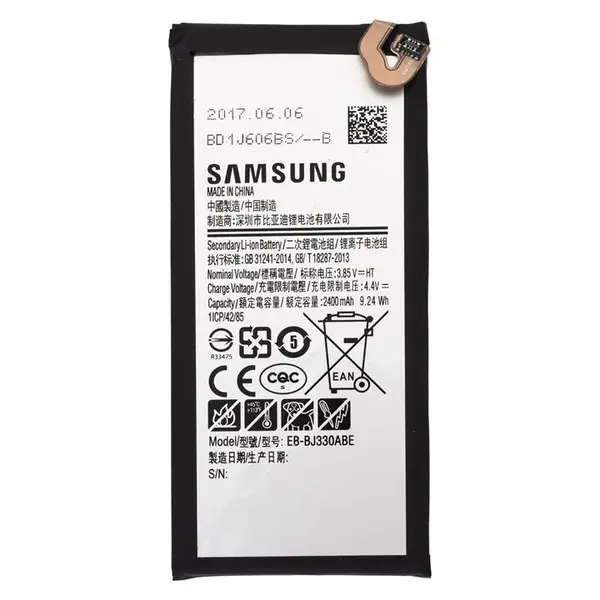 باتری موبایل مدل EB-BJ330ABE با ظرفیت 2400mAh برای سامسونگ Galaxy J3 Pro Samsung EB-BJ330ABE 2400 mAh Battery For Samsung Galaxy J3 Pro - 5