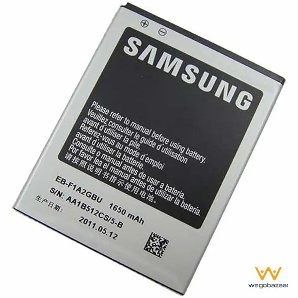 باتری موبایل سامسونگ مدل EB-F1A2GBU با ظرفیت 1650mAh مناسب برای گوشی موبایل سامسونگ Galaxy S2 Samsung EB-F1A2GBU 1650mAh Mobile Phone Battery For Samsung Galaxy S2 - 3