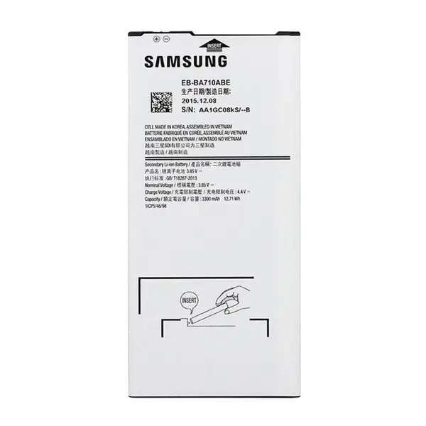 باتری موبایل سامسونگ مدل Galaxy A7 2016 با ظرفیت 3300mAh Samsung Galaxy A7 2016 3300mAh Battery - 3