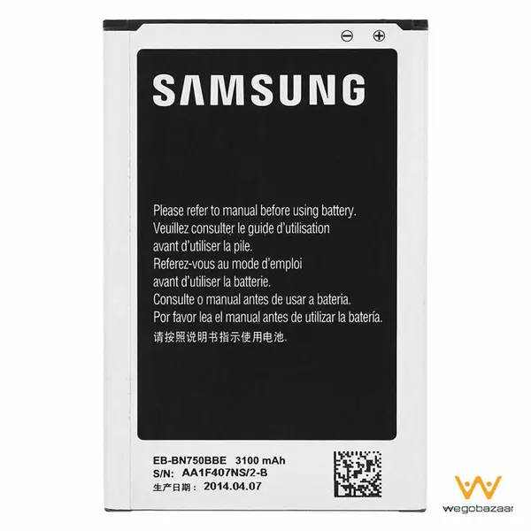 باتری موبایل سامسونگ مدل Galaxy Note 3 Neo با ظرفیت 3100mAh مناسب برای گوشی موبایل سامسونگ Galaxy Note 3 Neo Samsung Galaxy Note 3 Neo 3100mAh Battery - 4
