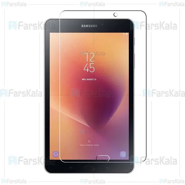 محافظ صفحه نمایش شیشه ای تمپرد مناسب برای تبلت سامسونگ Galaxy Tab A 8.0 2017 SM-T385 Glass Screen Protector For Samsung Galaxy Tab A 8 T385 - 2