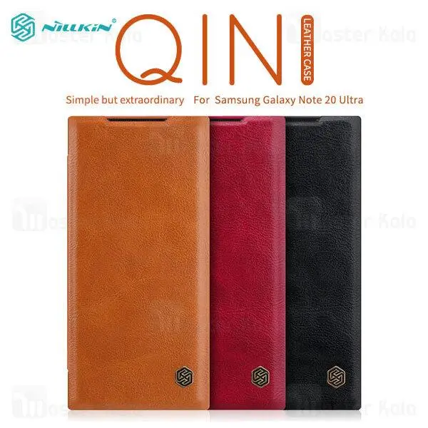 کیف چرمی نیلکین سامسونگ Samsung Galaxy Note 20 Ultra Nillkin Qin Leather Case - 5