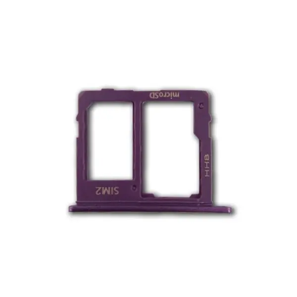 خشاب سیمکارت و مموری سامسونگ Samsung Galaxy J6 Plus / J610 Sim Holder SIM TRAY J6 PLUSE BLACK - 2