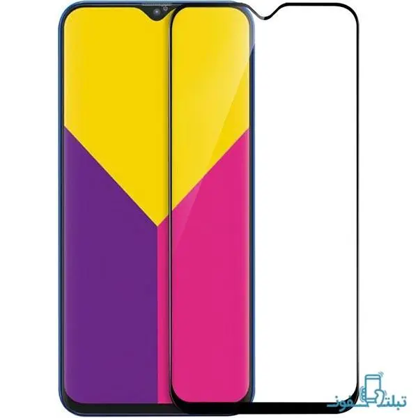 محافظ گلس فول چسب سامسونگ گلکسی A10s Full Glass Screen Protector For Samsung Galaxy A10s - 5