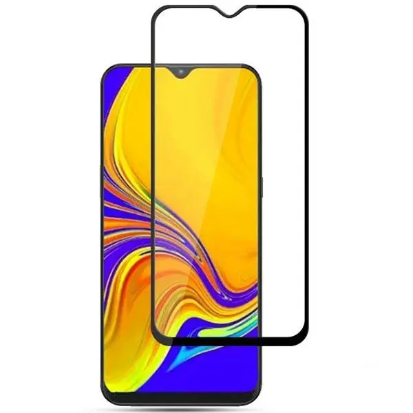 محافظ گلس فول چسب سامسونگ گلکسی A20s Full Glass Screen Protector For Samsung Galaxy A20s - 2