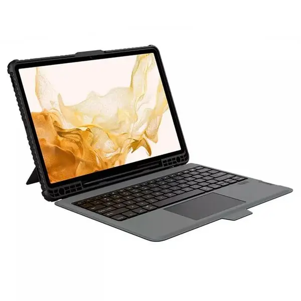 کیف کیبورد دار نیلکین مدل Bumper Combo Keyboard تبلت سامسونگ Galaxy Tab S8 / Tab S7 - 2