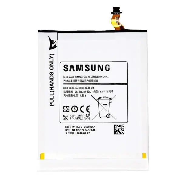 باتری تبلت سامسونگ مدل EB-BT115ABC با ظرفیت 3600 میلی آمپر مناسب برای تبلت Samsung Galaxy Tab 3 Lite 7.0 T110 - 3