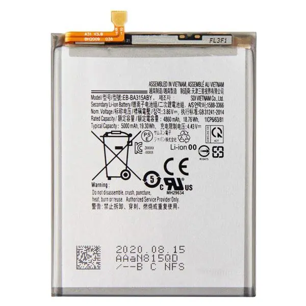 باتری گوشی سامسونگ Galaxy A31 مدل EB-BA315ABY Battery Samsung A315 Galaxy A31 - 5