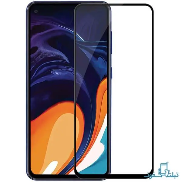 محافظ صفحه نمایش تمام چسب مناسب برای گوشی سامسونگ Galaxy A60 Full Glass Screen Protector For Samsung Galaxy A60 - 5