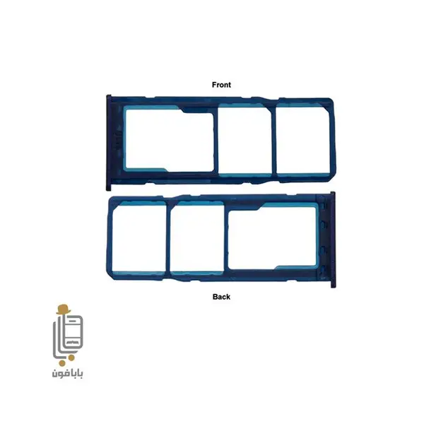 خشاب سیم کارت سامسونگ Galaxy M10 2019 -M105F Sim Tray Holder Samsung M105 Galaxy M10, M205 Galaxy M20 Red - 5