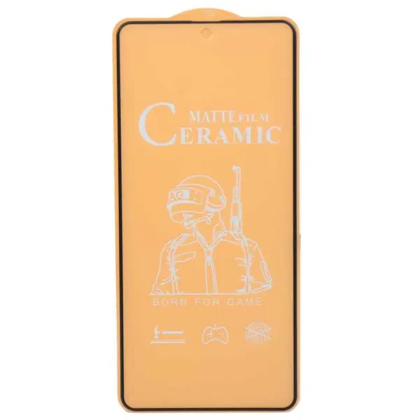 گلس محافظ صفحه نمایش سرامیکی مات سامسونگ Galaxy M51 MATTE Ceramics glass screen protector Samsung Galaxy M51 - 5