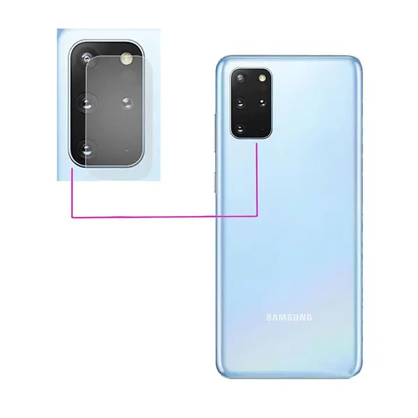 محافظ لنز دوربین مناسب برای گوشی موبایل سامسونگ Galaxy S20 Plus - 5