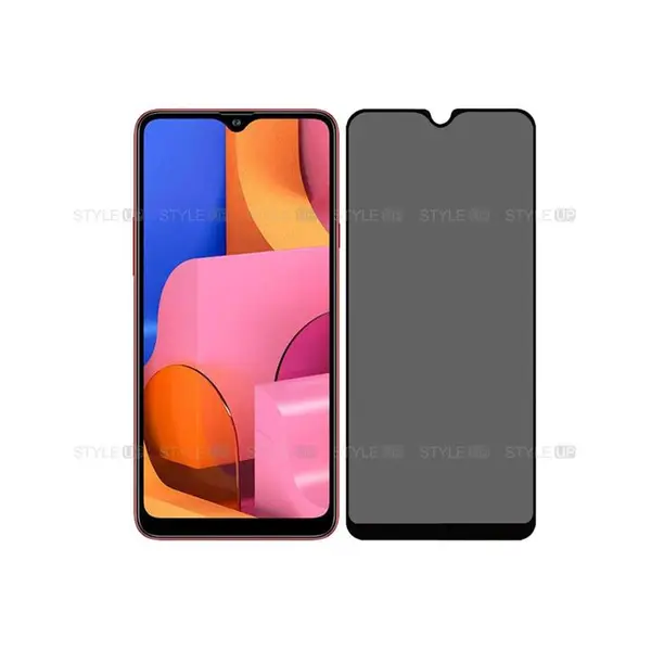 محافظ صفحه نمایش شیشه ای حریم شخصی سامسونگ RG Privacy Glass Samsung Galaxy A20s Samsung Galaxy A20s privacy full glue glass - 3
