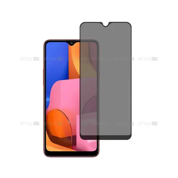 محافظ صفحه نمایش شیشه ای حریم شخصی سامسونگ RG Privacy Glass Samsung Galaxy A20s Samsung Galaxy A20s privacy full glue glass - 2