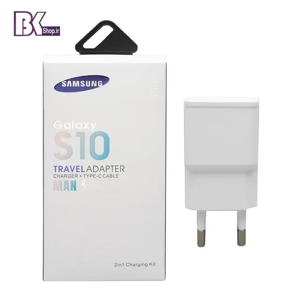 شارژر فست شارژ سامسونگ Samsung EP-TA20CBCQGCH S10 Series با کابل Type C - 4