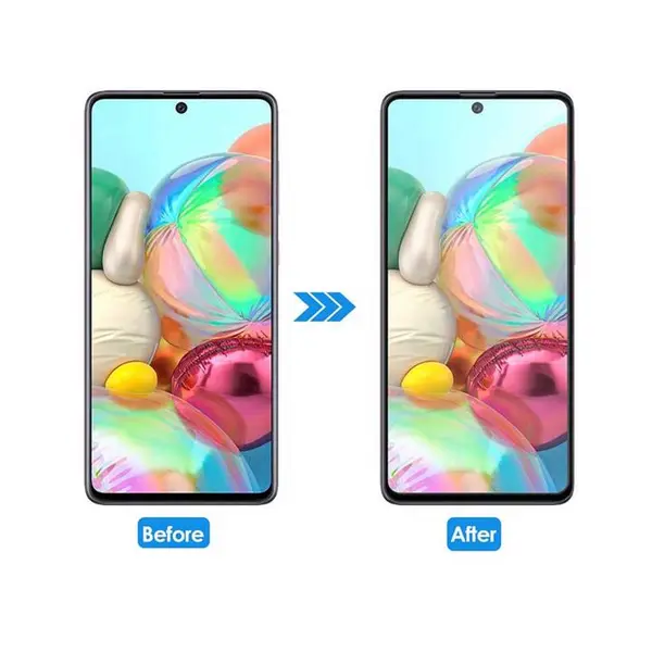 گلس گوشی سامسونگ Samsung Galaxy A51 مدل تمام صفحه Full Coverage Screen Protector for Samsung Galaxy A51 Mobile - 3